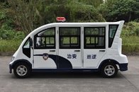 Enclosed Body Electric Patrol Car With 48V AC Motor Free Maintenance Battery