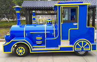62 Seats Electric Trackless Train Trackless / Outdoor Tourist Train with Lithium Battery
