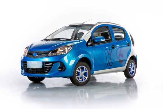 Metal Structure Two Seater Electric Car Battery Powered With Customized Body Color